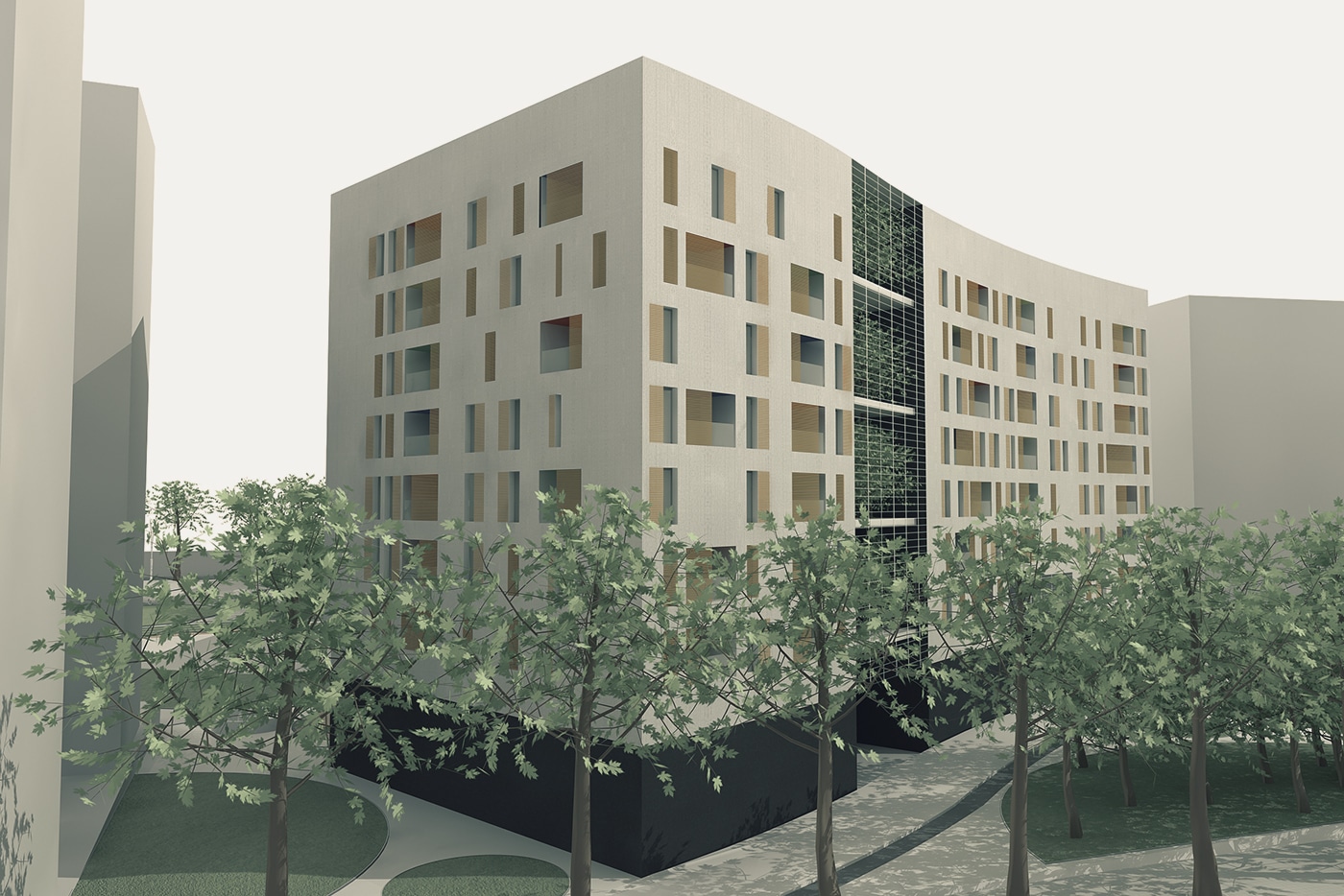 edifici residenziali via giustiniano imperatore